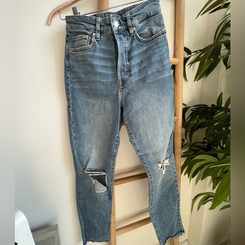 Vintage mom jeans high waisted